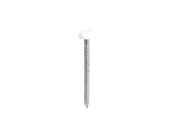White Plastic Headed Nails/Pins (40mm)